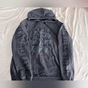 Taylor swift the eras tour charcoal gray hoodie xl